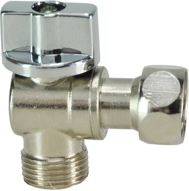 Riko Plumb Hoekstopkraan 3240 3 8x3 8 Chroom 33.3615