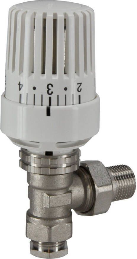 Riko thermostatische radiatorventiel 1 2&apos;&apos;x15mm haaks 43.3515