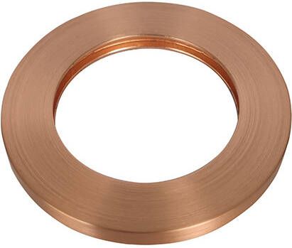 Wiesbaden Rozet 75mm tbv kraangedeelte 29.6153 geborsteld koper 29.6247