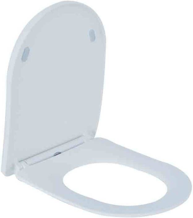 Wiesbaden Toiletzitting Ombra | Sofclose met quick-release | Duroplast | Wit mat - Foto 5