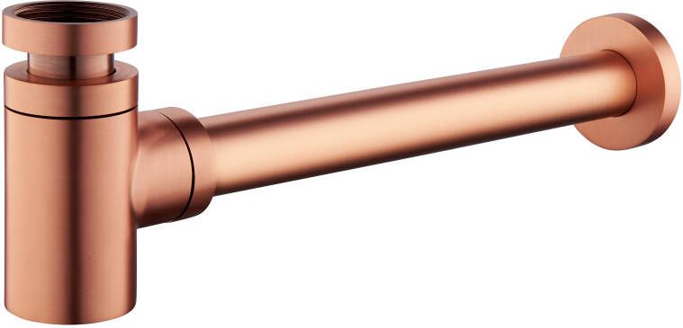 Wiesbaden Design Sifon Caral | 5 4" | Compact | Messing | Rond | Geborsteld koper - Foto 3