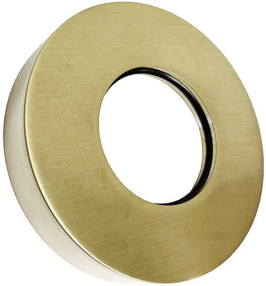 Wiesbaden Rozet Star Los voor Luxe Sifon 33.5416 Geborsteld Messing