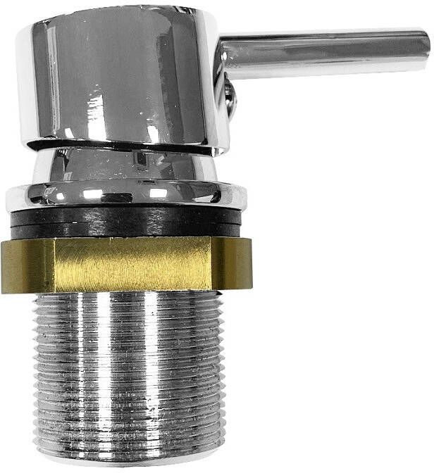 Wiesbaden Luxe losse bidet bedieningsknop koud warm geschikt voor Luxe rimless wandcloset met ingebouwde bidetkraan chroom