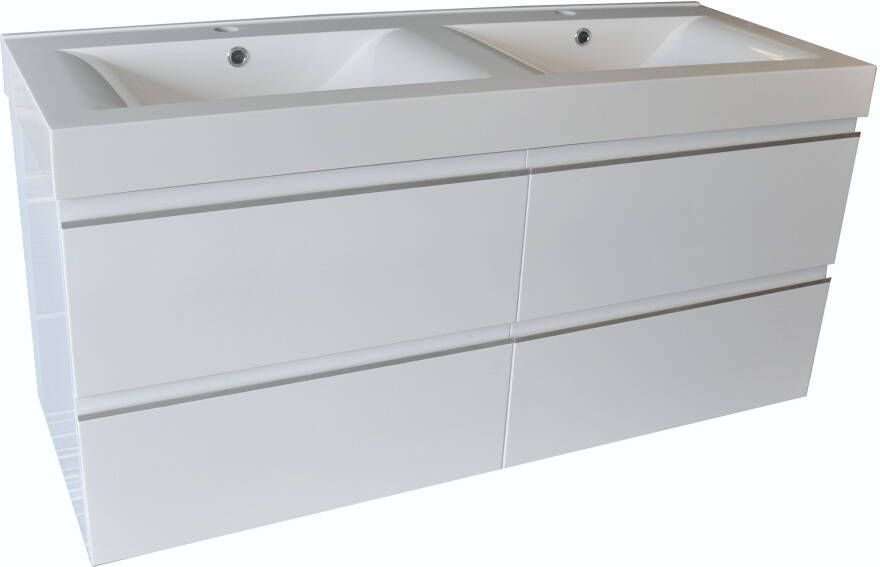 Wiesbaden Tigris 120 wit badmeubel