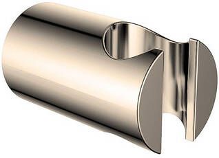 Wiesbaden Handdouchehouder Essential | Messing | Rond | Geborsteld staal PVD - Foto 2