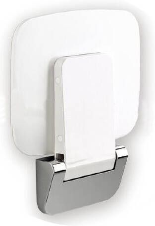 Wiesbaden Douchestoel Wandmontage Duroplast Opklapbaar Wit - Foto 2