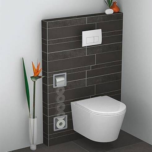 Sapho Latus Xi Wastafelmeubel 30x53x16 5cm eiken polair