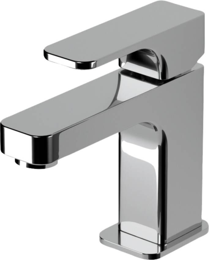 Xenz Aragon Wastafelkraan 8.1cm chroom Hoogglans AR5101-51