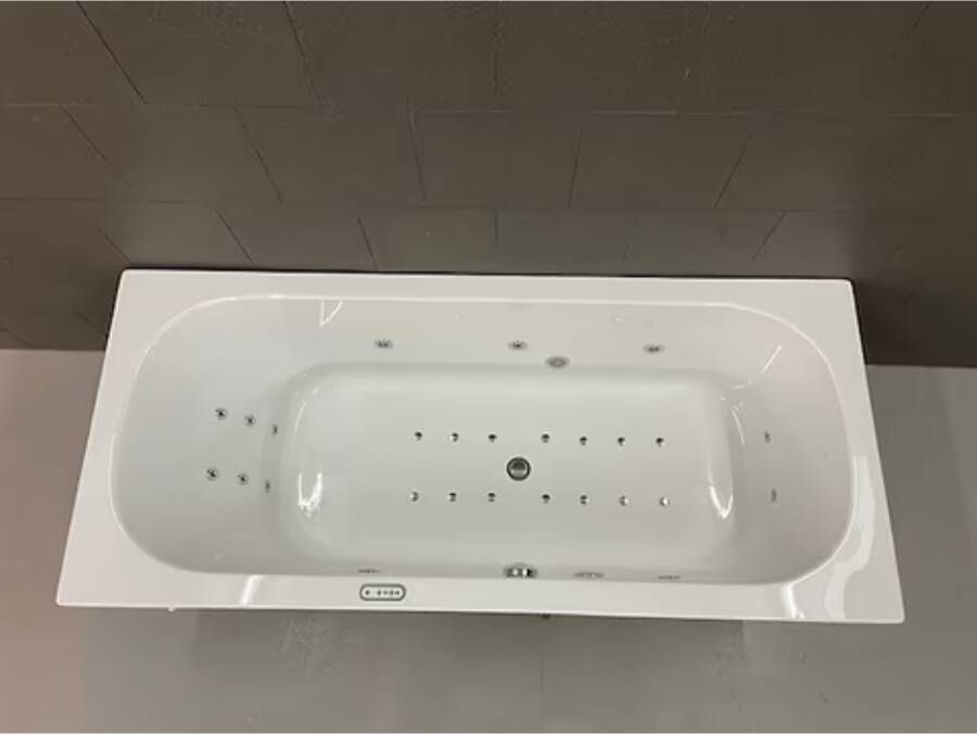 Xenz Aruba bubbelbad met Koller Advance systeem 180x80 wit
