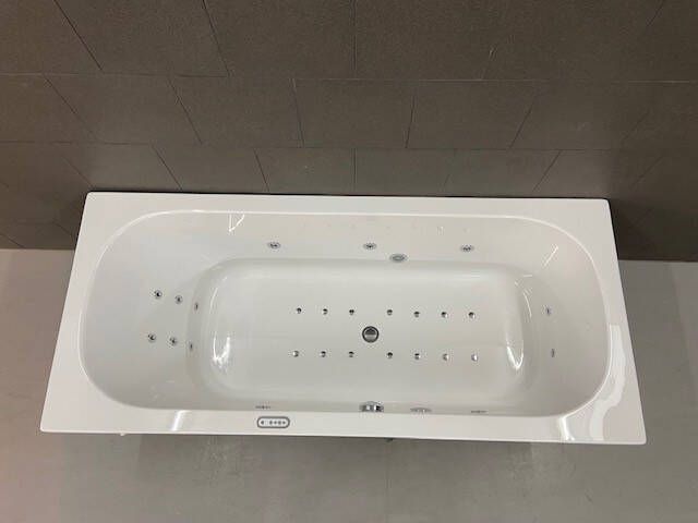 Xenz Aruba bubbelbad met Koller Excellent systeem 190x80 wit