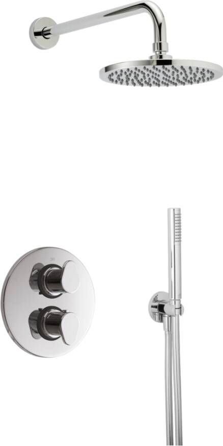 Xenz Cinca Douche inbouwset (compleet) chroom incl. Tec-Box