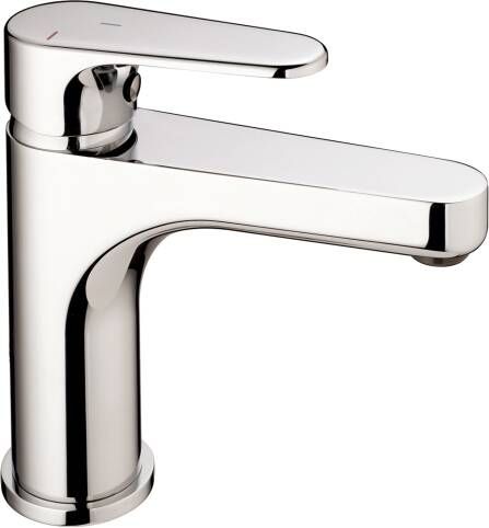 Xenz Wastafelkraan Cinca Opbouw Mengkraan 15.5cm Rond Chroom 1 Greeps
