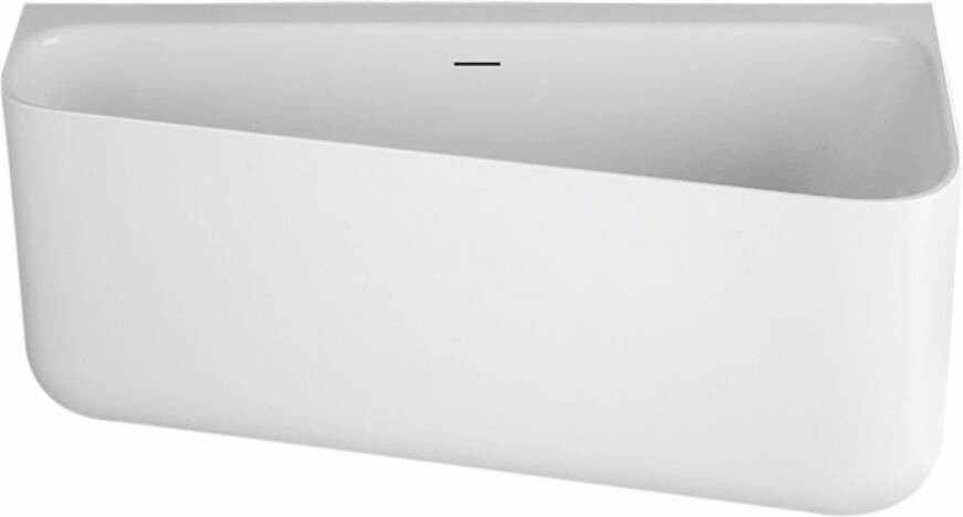 Xenz Cindy rechts vrijstaand bad 155x75 mat Wit