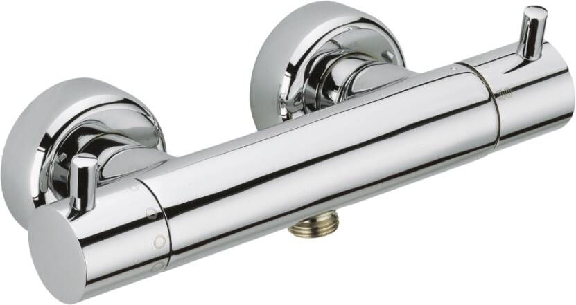 Xenz Duero douchekraan met omstel thermostatisch chroom