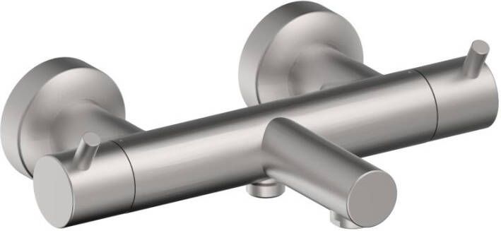 Xenz Duero thermostatische badkraan met omstel inox