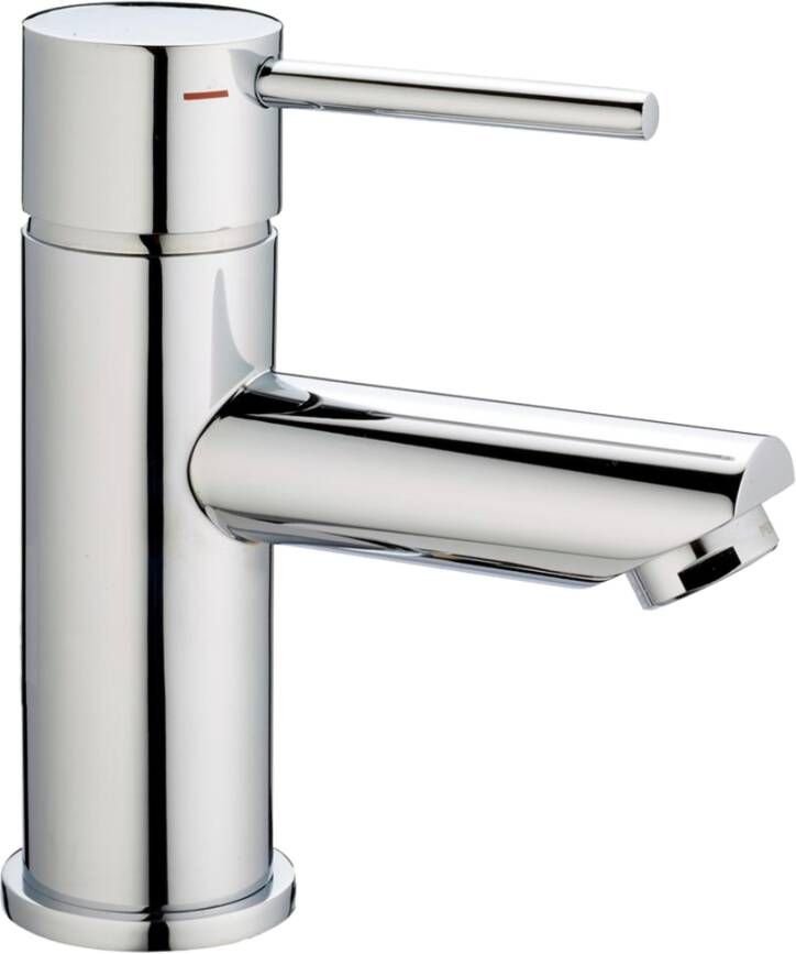 Xenz Wastafelkraan Duero Opbouw Mengkraan 15cm Rond Chroom 1 Greeps