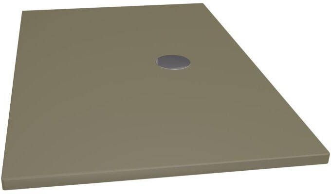 Xenz Flat douchevloer 120x80x4cm rechthoek Acryl Klei 6909-07 - Foto 3