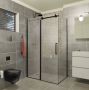 Xenz Industrial Line Coventry roldeur voor nis 120x200 zwart - Thumbnail 1