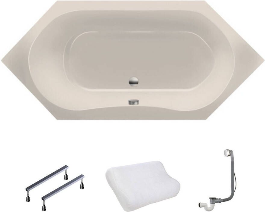 Xenz Lucia hoekbad 180x80 Pergamon