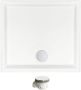 Xenz Mariana douchebak vierkant 80x80 wit - Thumbnail 1