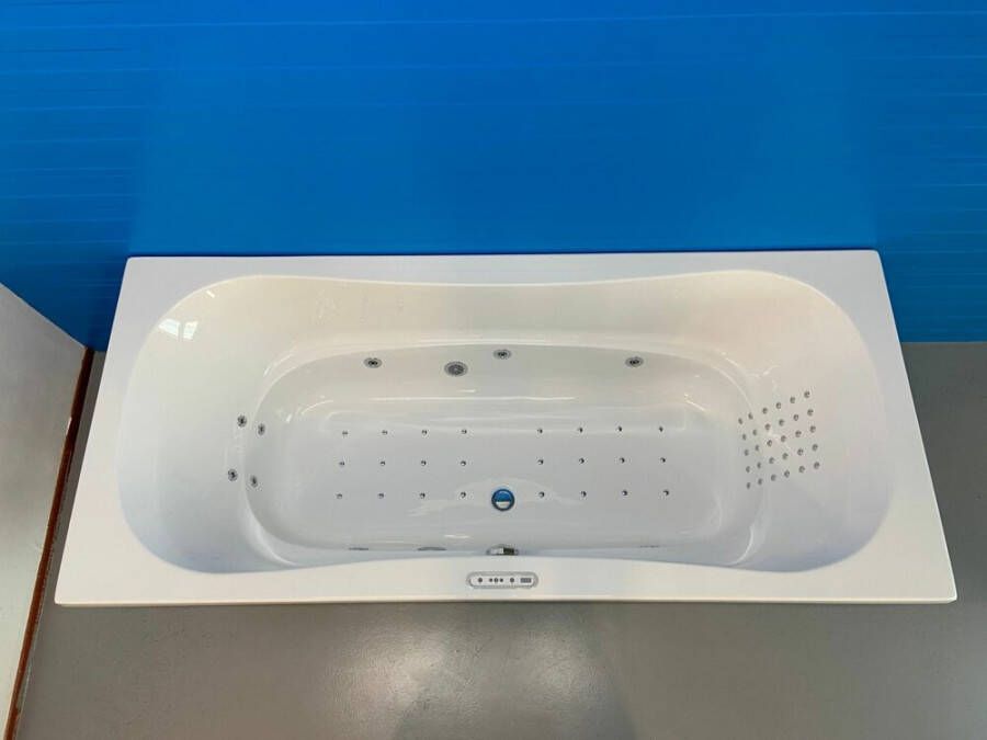 Xenz Nassau bubbelbad met Koller Supreme systeem 200x90 wit