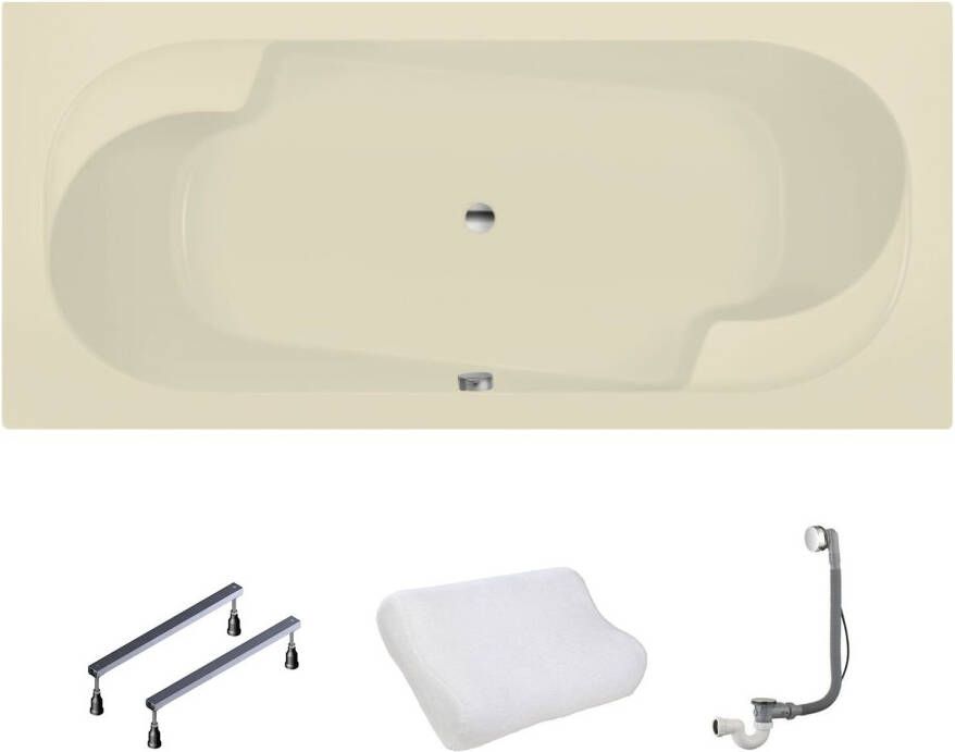 Xenz Parel bad 190x90 glanzend Pergamon