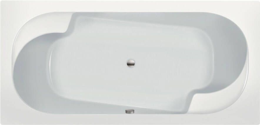Xenz Parel bad 190x90 glanzend Wit
