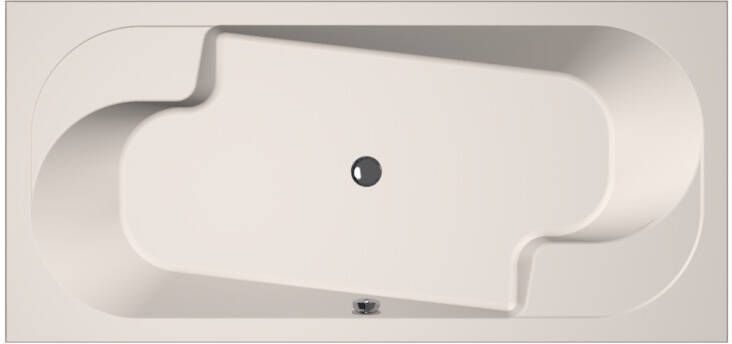 Xenz Parel ligbad acryl 190x90x45cm crème