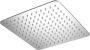 Xenz Pure Regendouche inbouw vierkant met afgeronde hoeken 23x23x2 cm chroom - Thumbnail 2