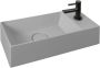 Xenz Rosa fontein 45x20cm mat grijs (inclusief bijpassende clickwaste) - Thumbnail 1