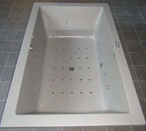 Xenz Society bubbelbad met Koller Advance systeem 190x120 mat cement