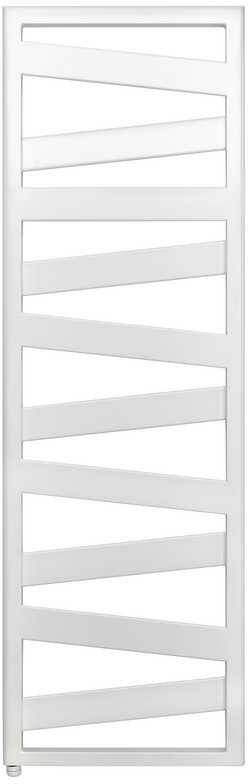 Zehnder Ribbon elektrische handdoekradiator 166.1xcm 230 volt | 50 Hz Staal Wit glans RB170060GD