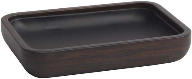 Aquanova Ebony Zeepbakje Pecan | Bruin | Hout