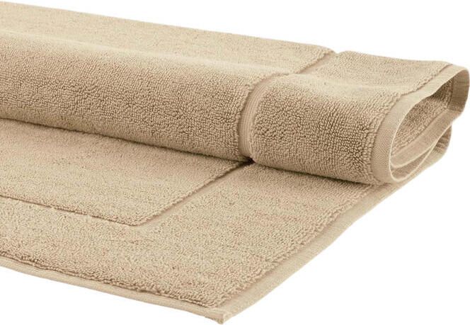Aquanova London Badmat Golden | 60 x 100 cm | Beige | Bruin | Katoen