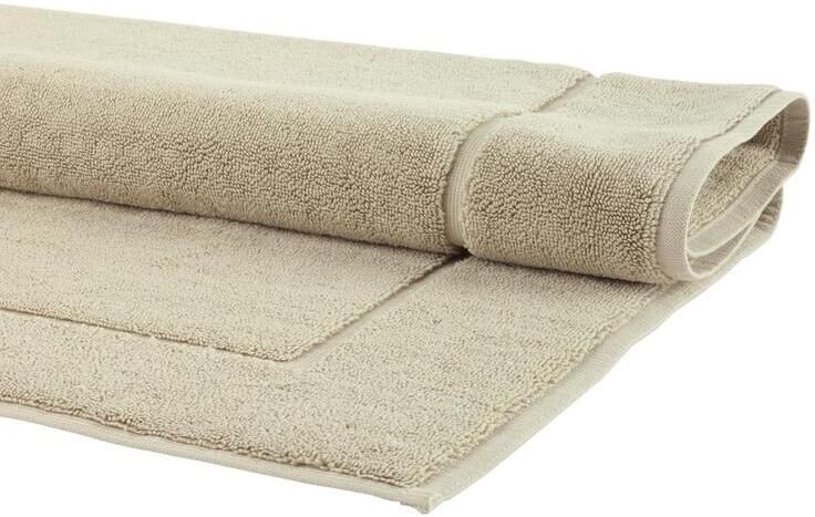 Aquanova London Badmat Linen | 70 x 120 cm | Beige | Katoen - Foto 2