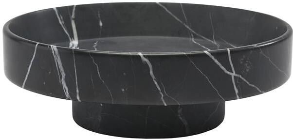 Aquanova Nero Schaal op voet Xlarge Black NERPTX-09