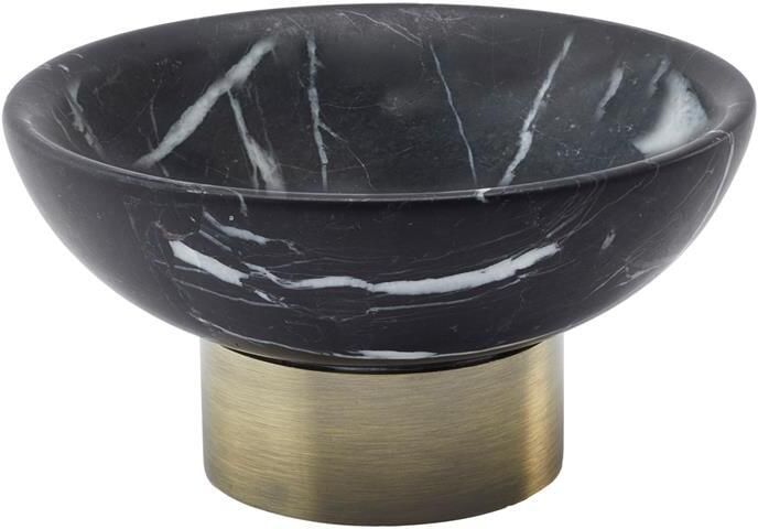 Aquanova Nero Zeepschaal Zwart NERSDI-09