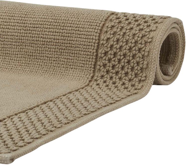 Aquanova Yuna Badmat Golden | 60 x 100 cm | Beige | Bruin | Katoen