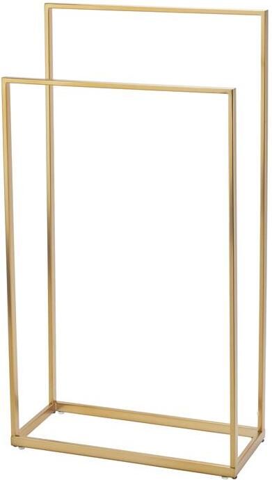 Aquanova Yuri Handdoekrek Staand 45x20x83cm Mat Goud YURTLH-127