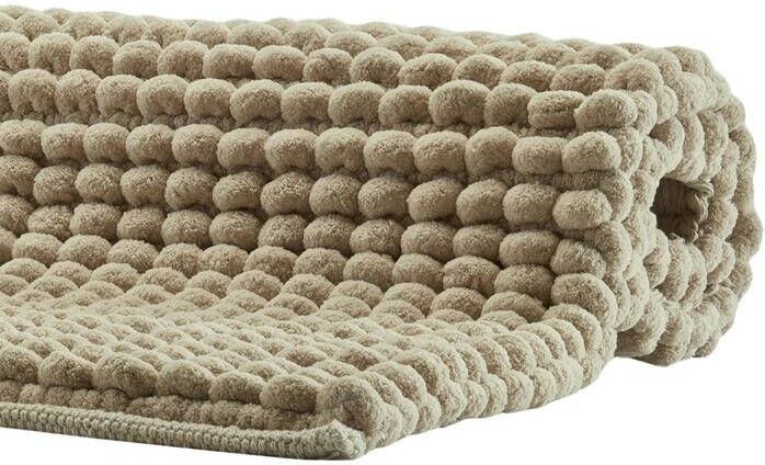 Aquanova Axel Badmat Linen | 60x100 cm | Beige | Katoen | Polyester