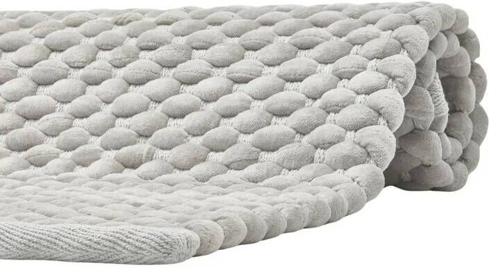 Aquanova Maks Badmat Silver Grey | 60 x 100 cm | Grijs | Katoen