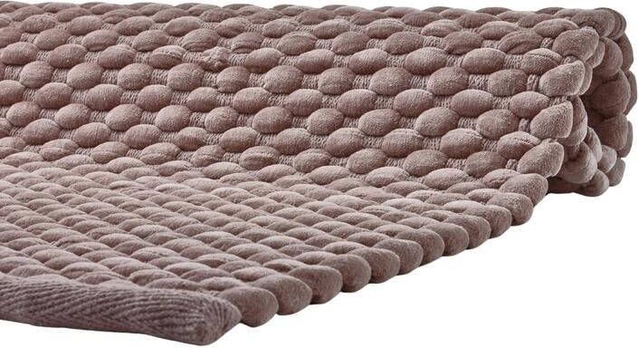 Aquanova Maks Badmat Taupe | 60 x 60 cm | Bruin | Katoen