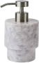 Aquanova Porto Zeepdispenser Prunus | Wit | Roze | Paars | Natuursteen - Thumbnail 2
