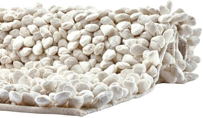 Aquanova Rocca Badmat Ivory | 70 x 120 cm | Ivoor | Katoen | Polyester