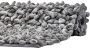 Aquanova Rocca Badmat Silver Grey | 60 x 60 cm | Grijs | Katoen | Polyester - Thumbnail 2
