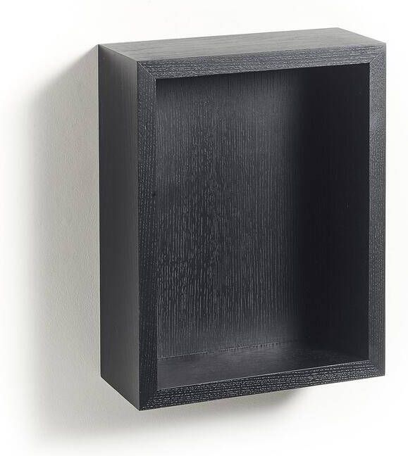 Aquanova Wandplank | Zwart | Hout
