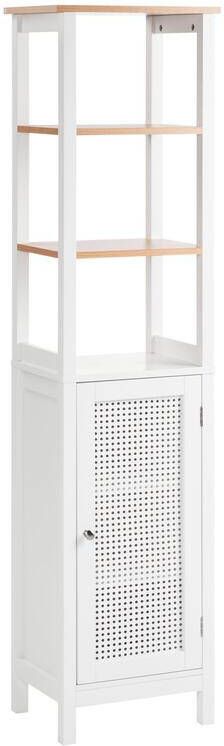 Beliani ALAMOS Badkamerkast Wit 30 x 160 cm MDF