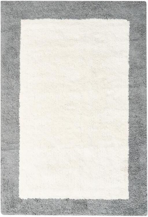 Beliani KABRI Badmat Beige|Grijs 60 x 90 cm Katoen