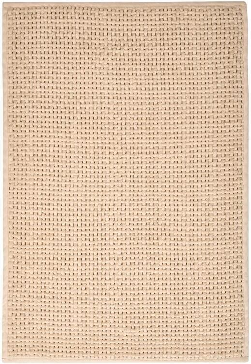 Beliani KARAD Badmat Beige 60 x 90 cm Katoen