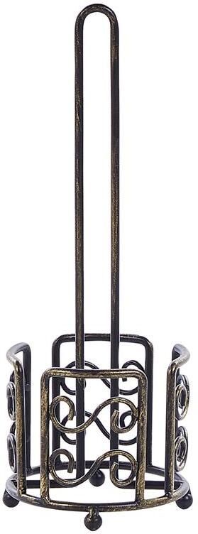 Beliani MANDI Toiletpapierhouder Zwart IJzer